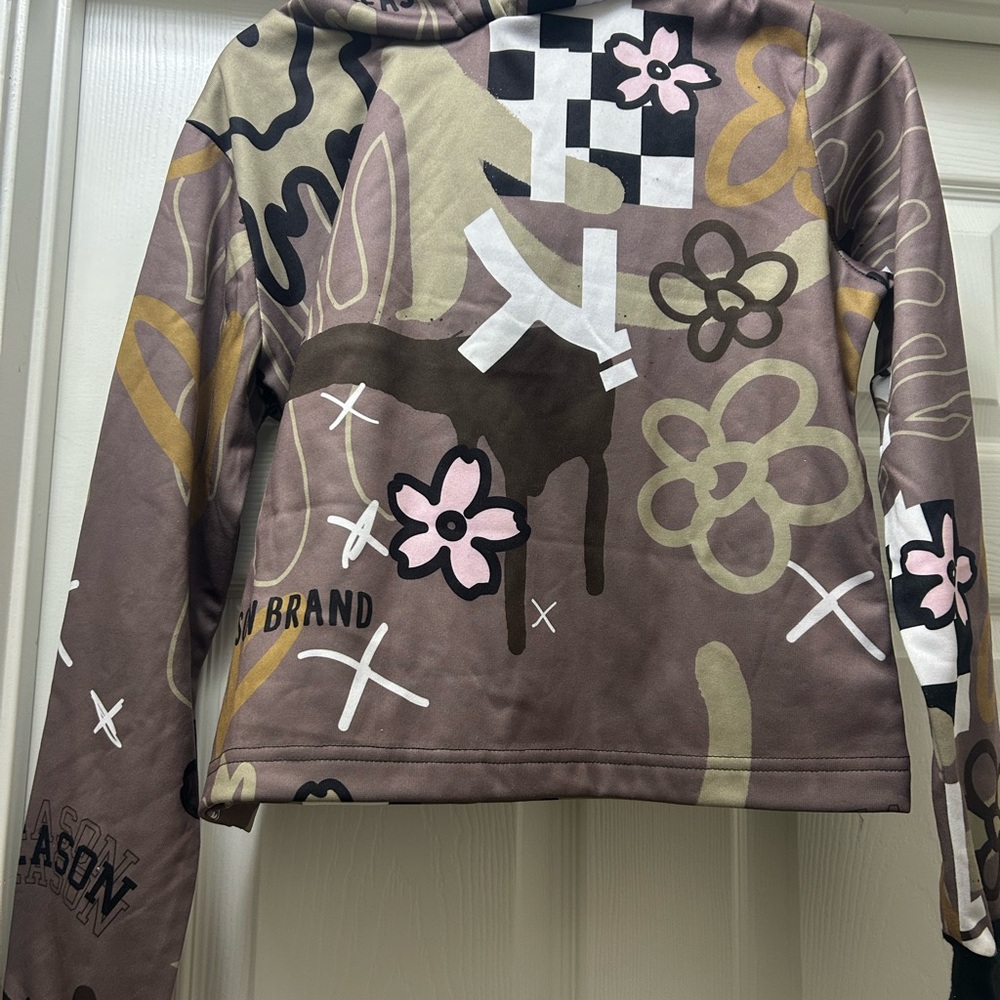 Reason Multicolor Graphic Hoodie. New never worn